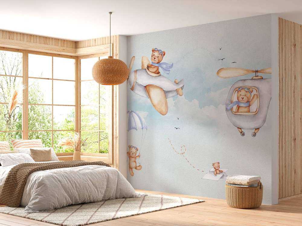 Bears in the sky blue