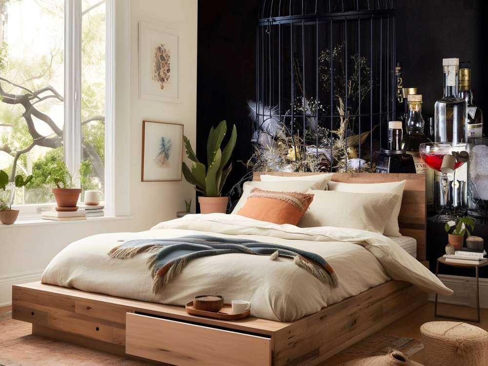 Still life with beverage bottles