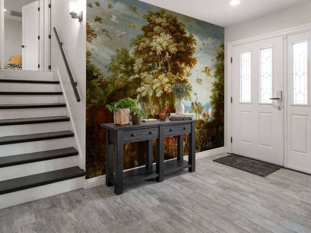 Orpheus enchants the animals with his music