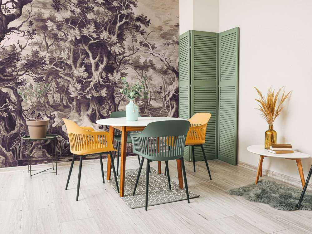 Mystical Forest in Sepia