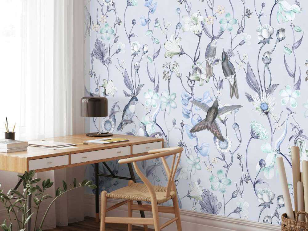 Ethereal Spring - Sky Blue Delight