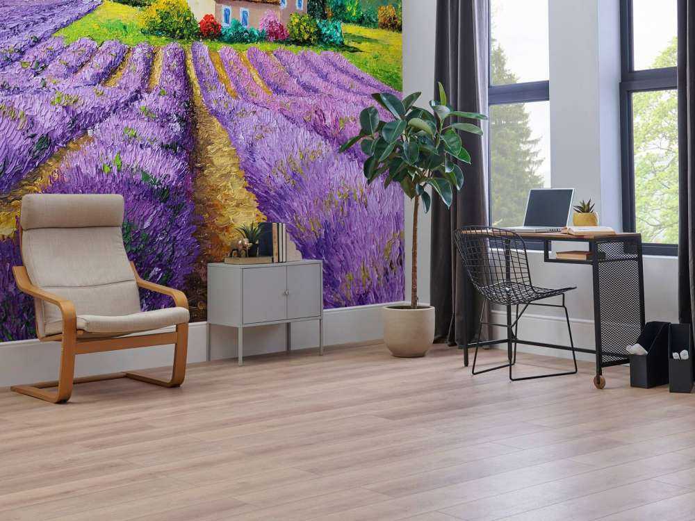 Lavender under linden