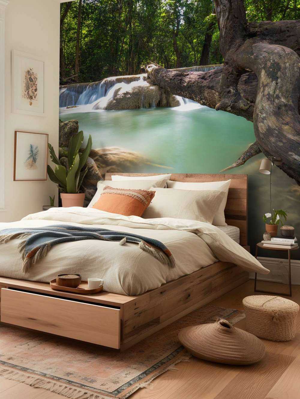 Waterfall in jungle