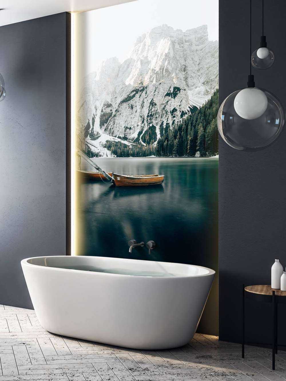 A frozen Lago di Braises