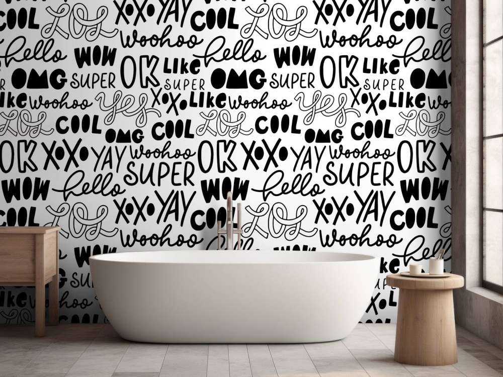 Doodles black and white