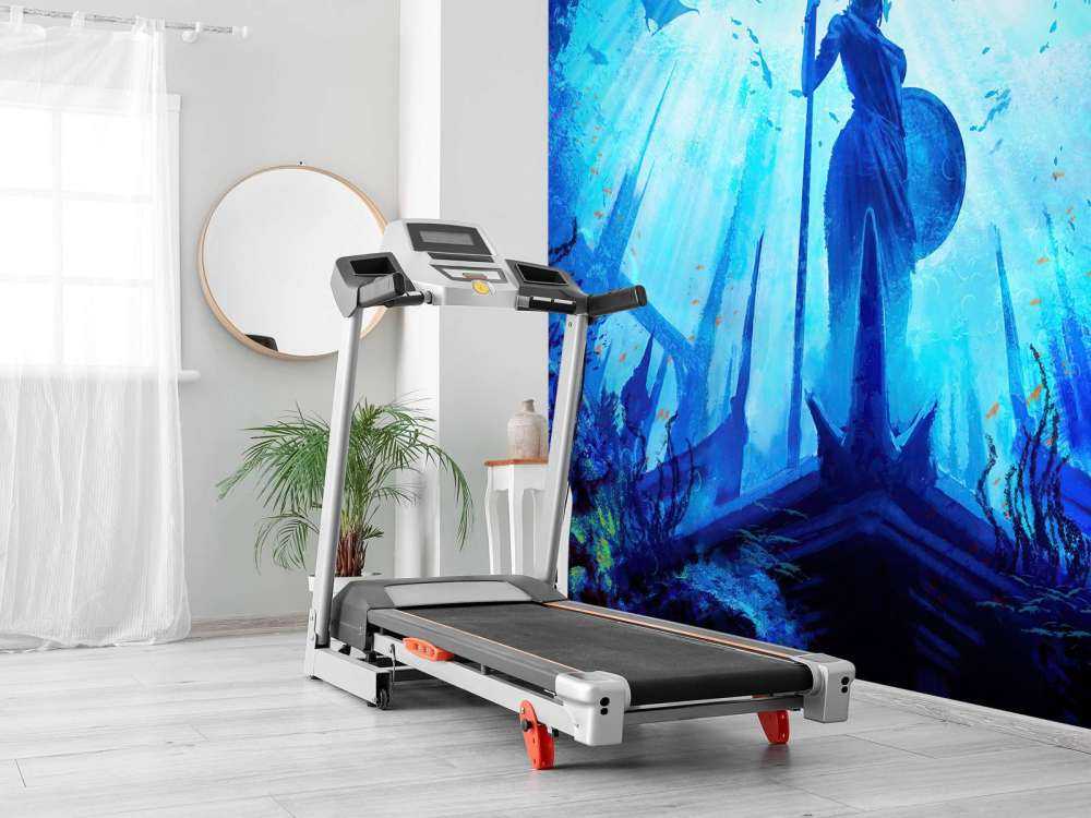 Greek goddess in the underwater world