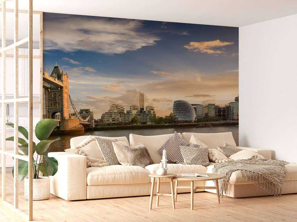 Skyline London with Tower Bridge