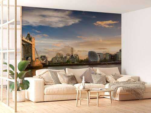 Skyline London with Tower Bridge