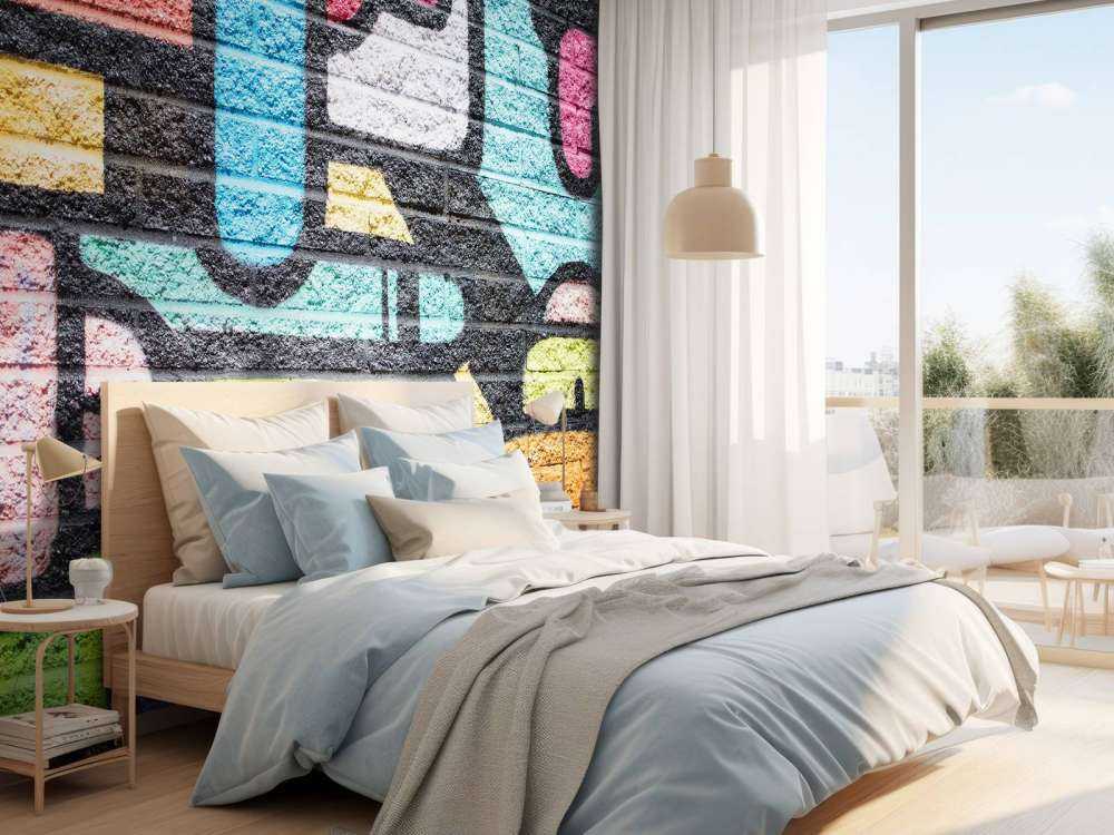 Graffiti wall