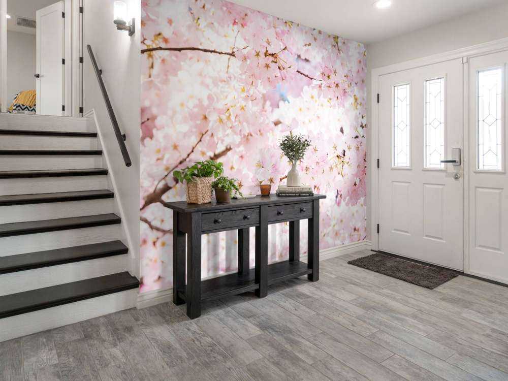 Dichtbegroeide bloesems