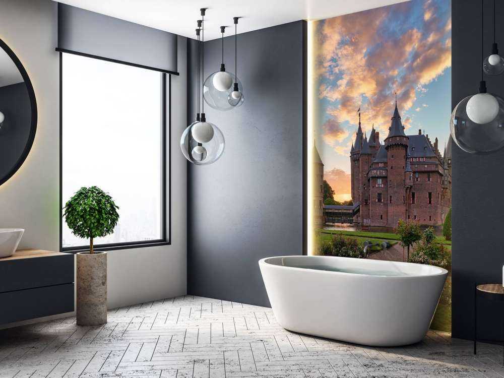 Kasteel de Haar, achtertuin