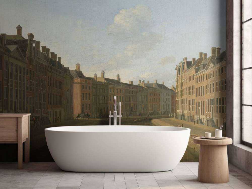 De Gouden Bocht in de Herengracht vanuit het oosten