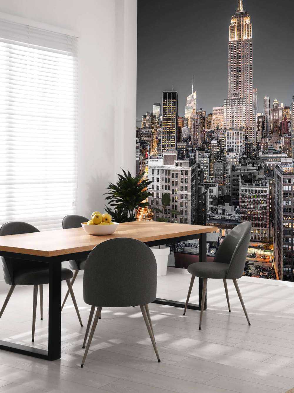 Empire State Building in the evening