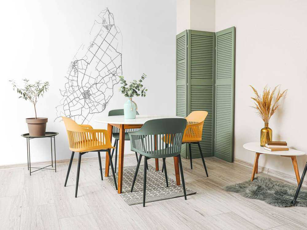 Plattegrond van Texel, wit