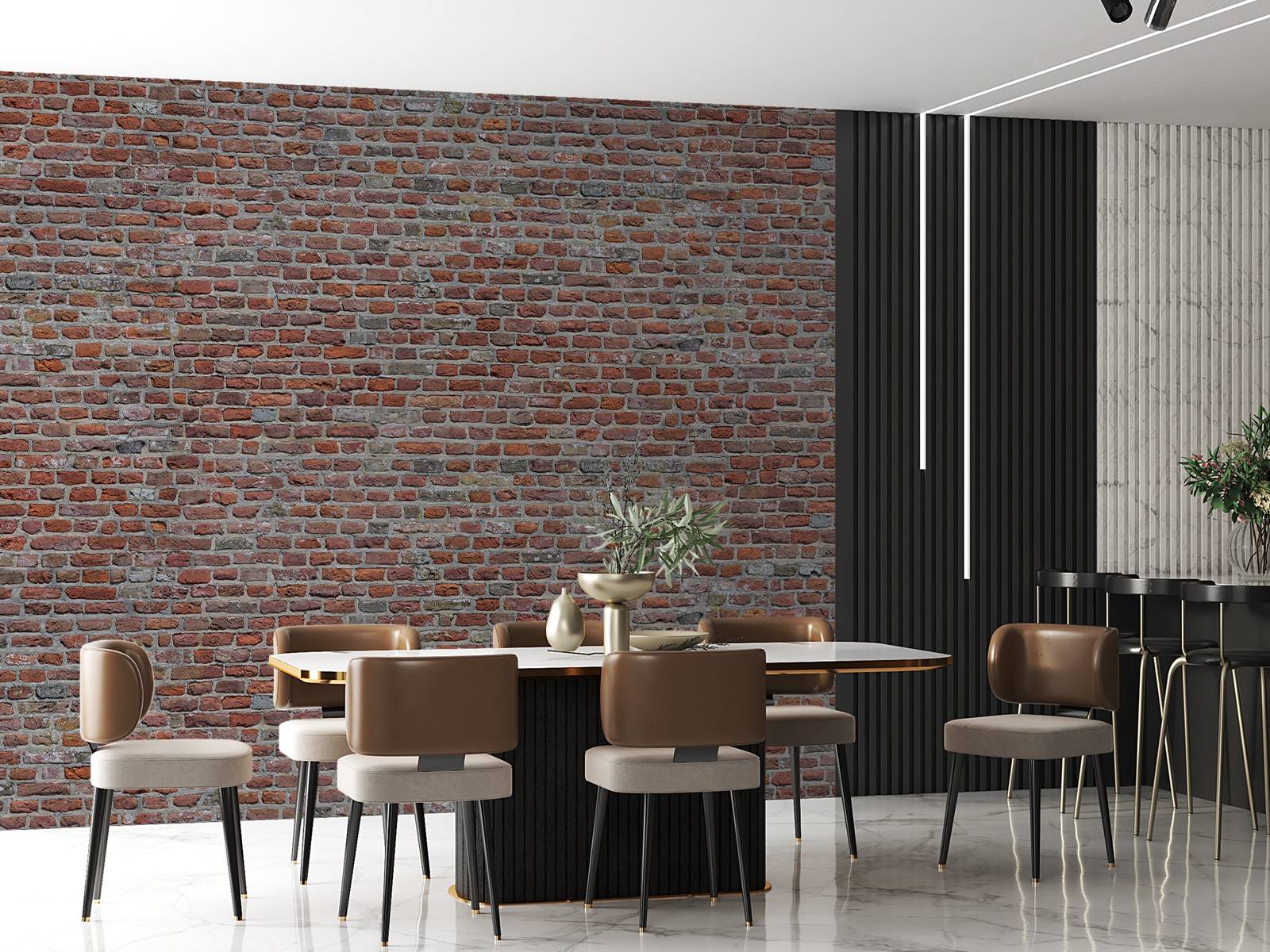Restored wall 