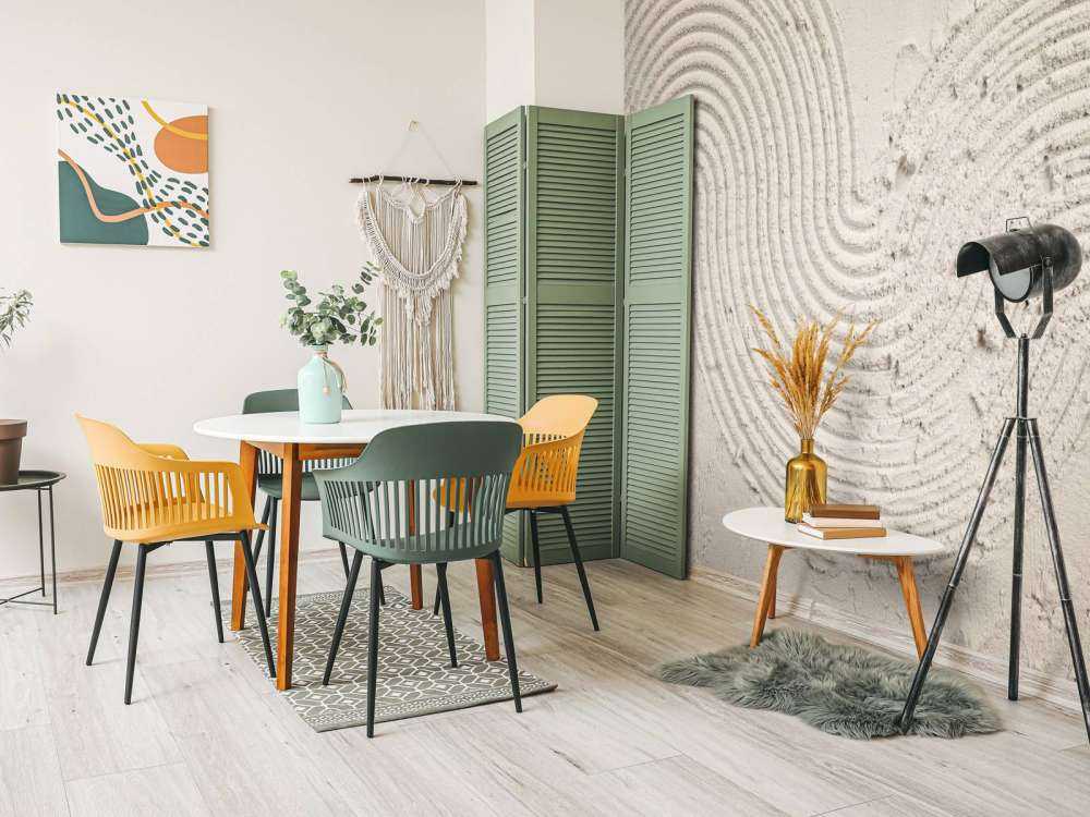 Texture art in linen