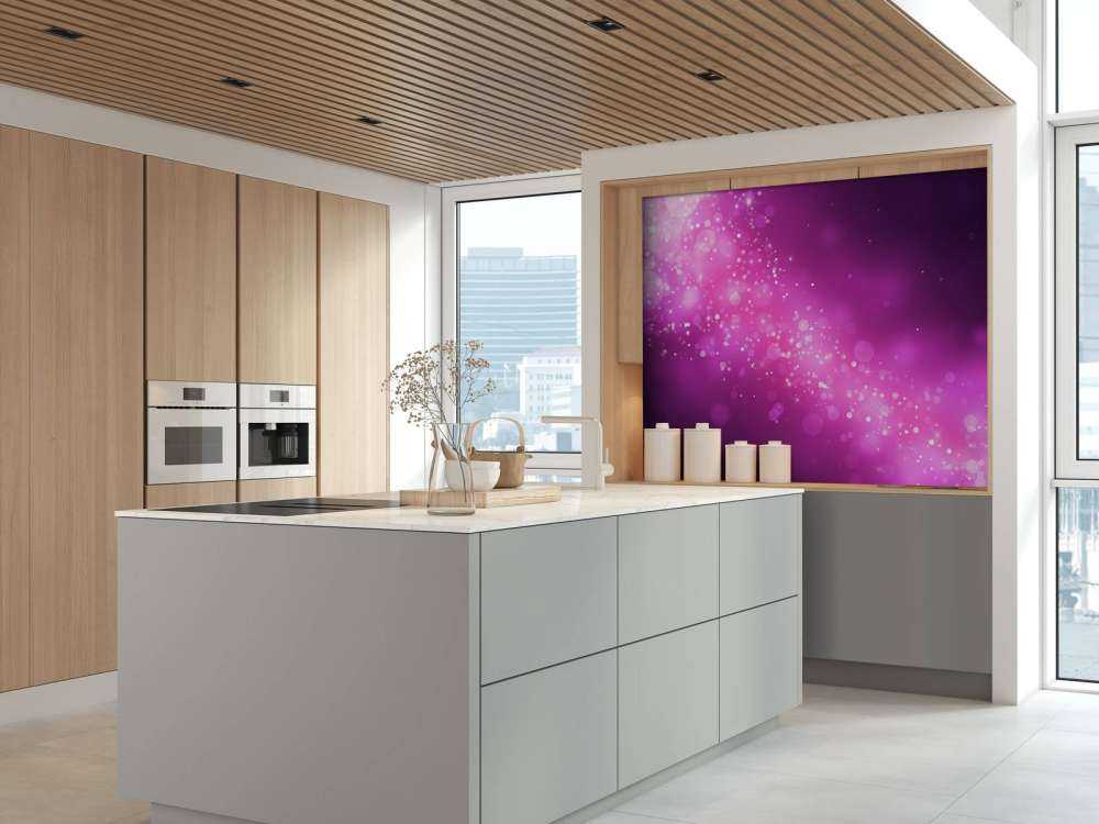 Pink glitter glitters