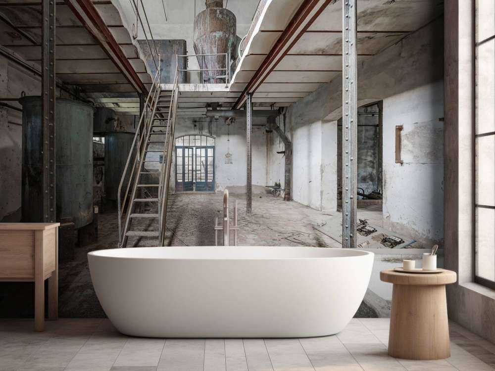 Abandoned old factory