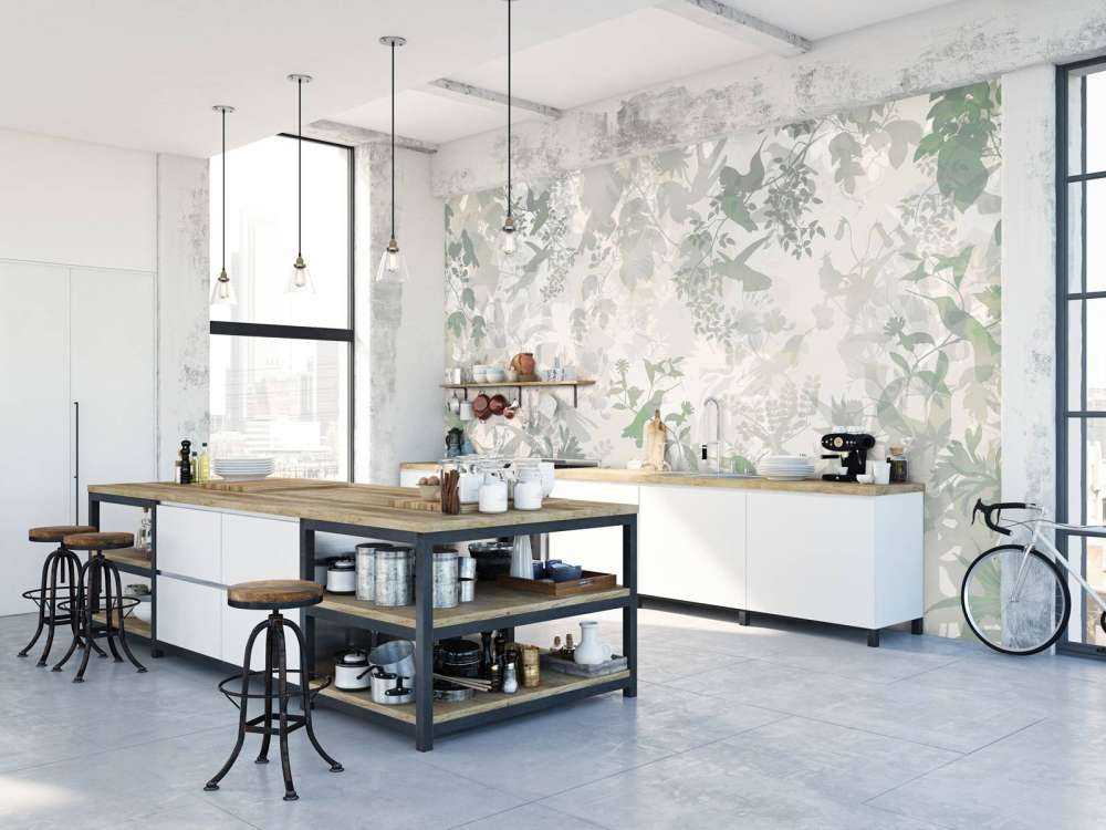 Garden Symphony in Dark Green