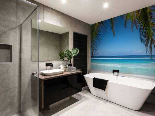 Beach under the sea