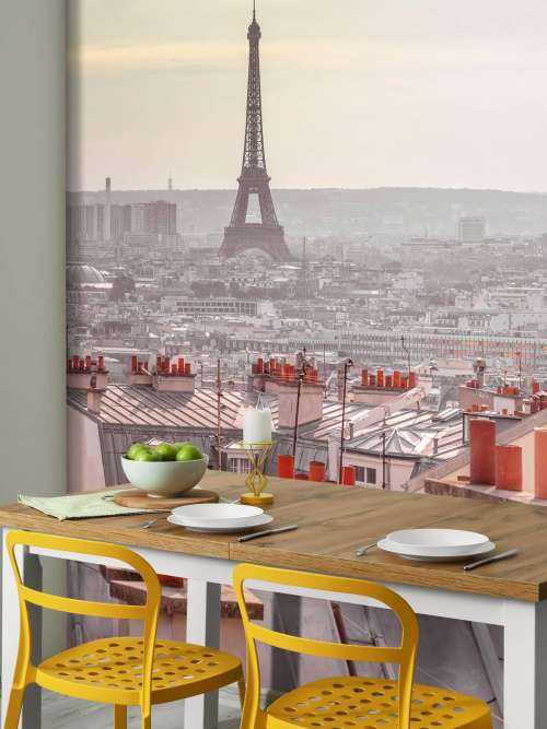 Eiffel Tower from Montmartre