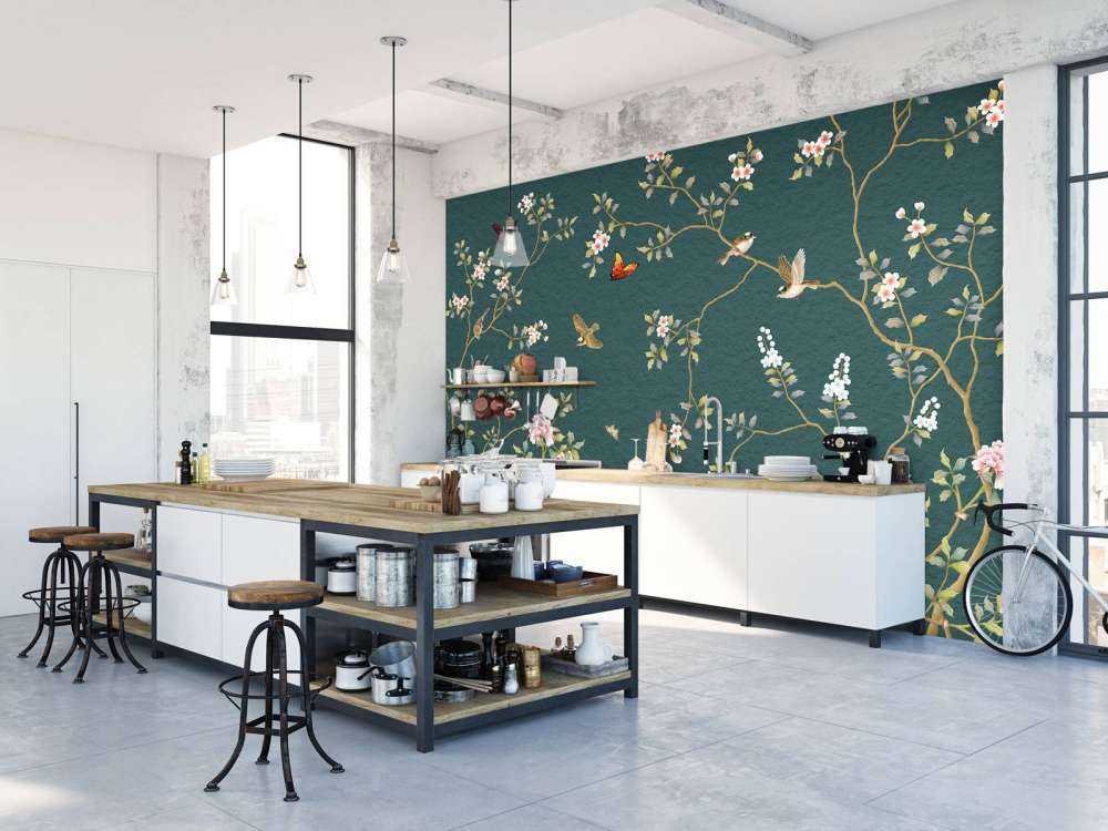 Large and small flowers