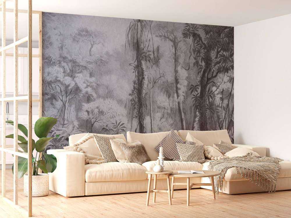 Tropical forest - gray