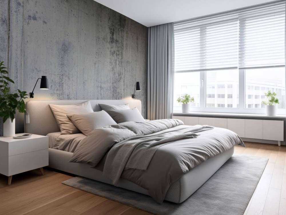 Concrete with lines