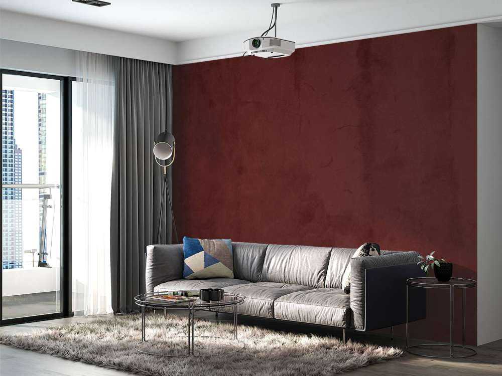 Bister red concrete