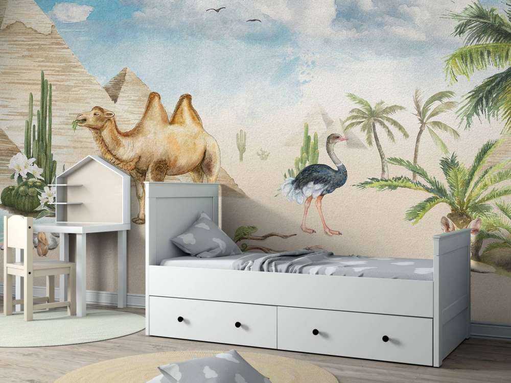 Animals at the pyramids