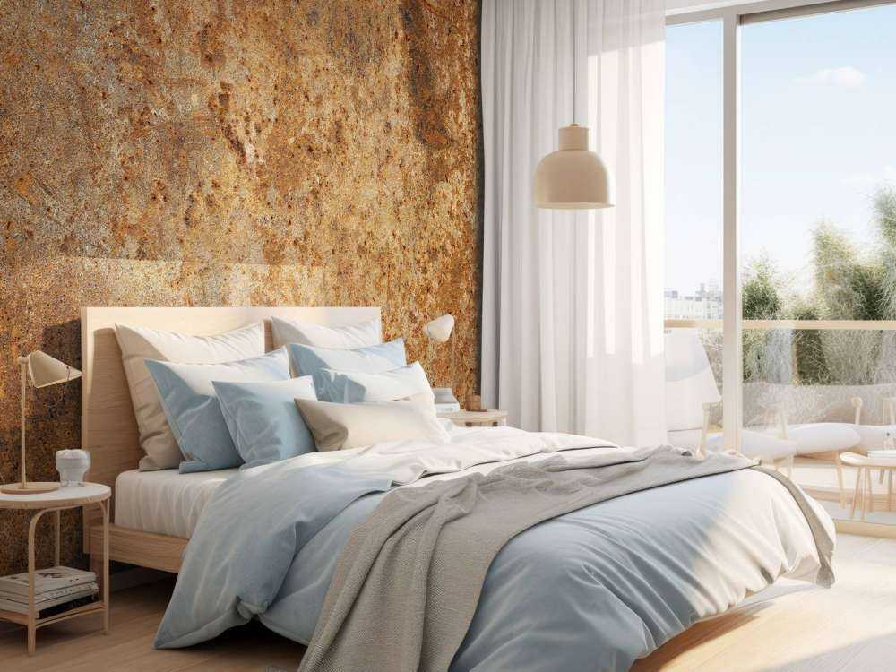 Rusted metal texture