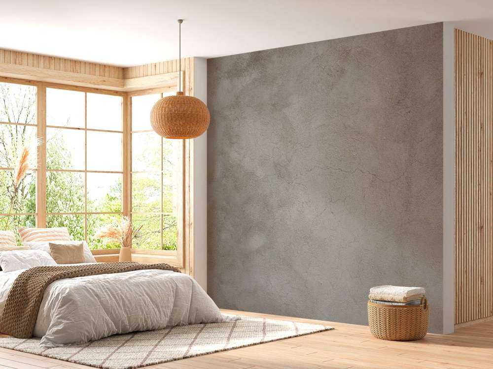 Stucco with cracks