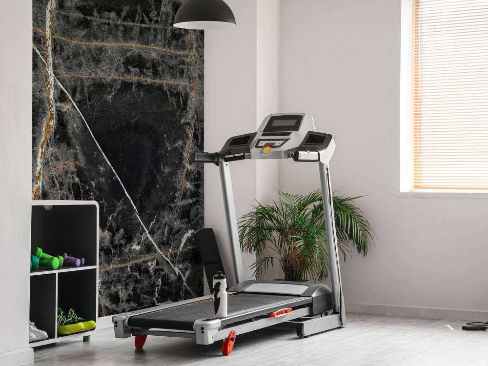 Dark marble with copper-coloured lines