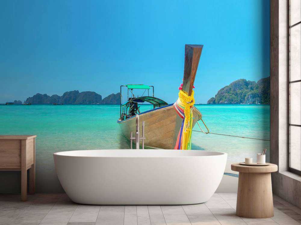 Traditional thai boat