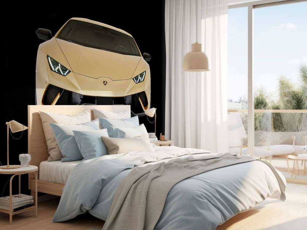 Lamborghini Huracán - Front, black