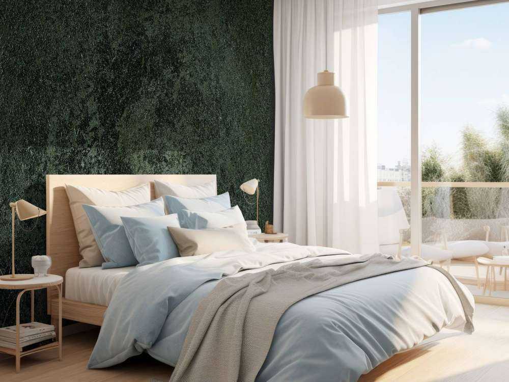 Green coloured structure