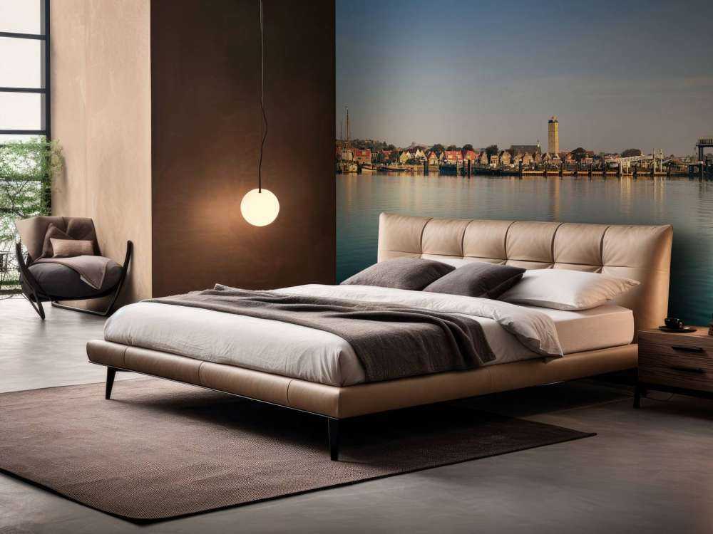 Port with lighthouse