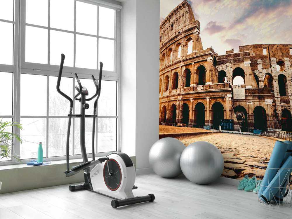 Sunrise at the Coliseum