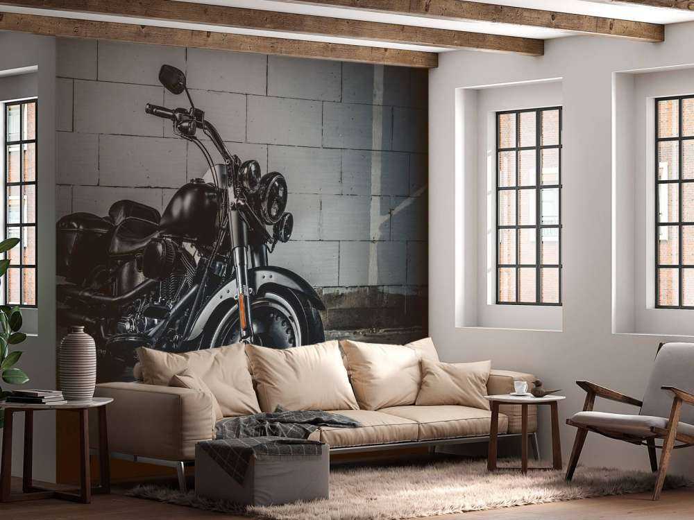 Beautifully polished engine