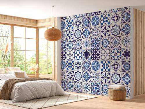 Blue tiles