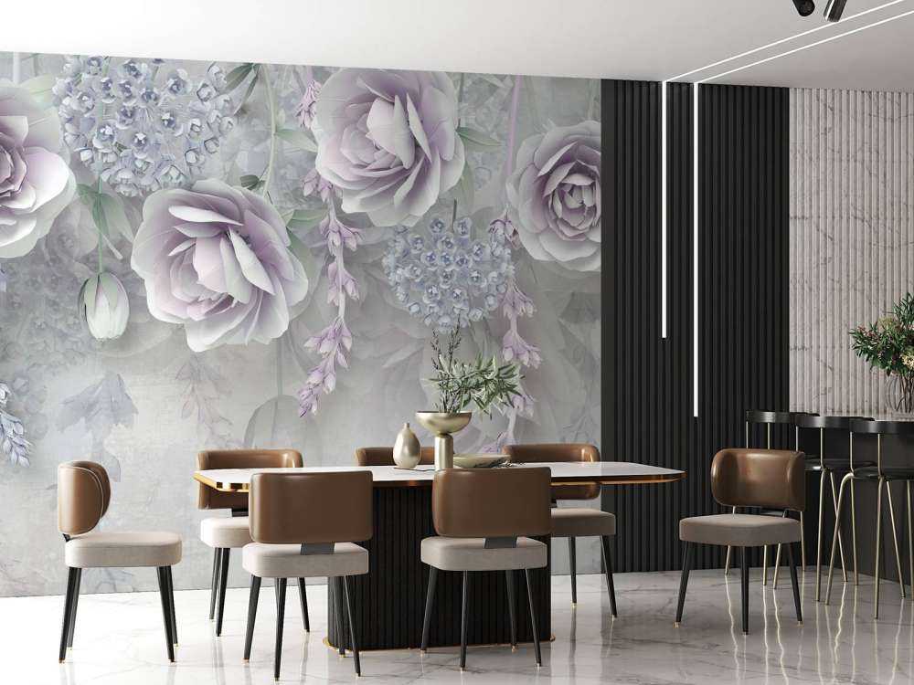 Wall of flowers
