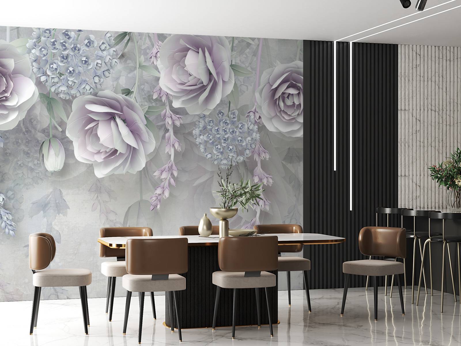 Wall of flowers