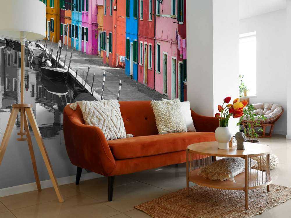 Colourful fishermen's houses