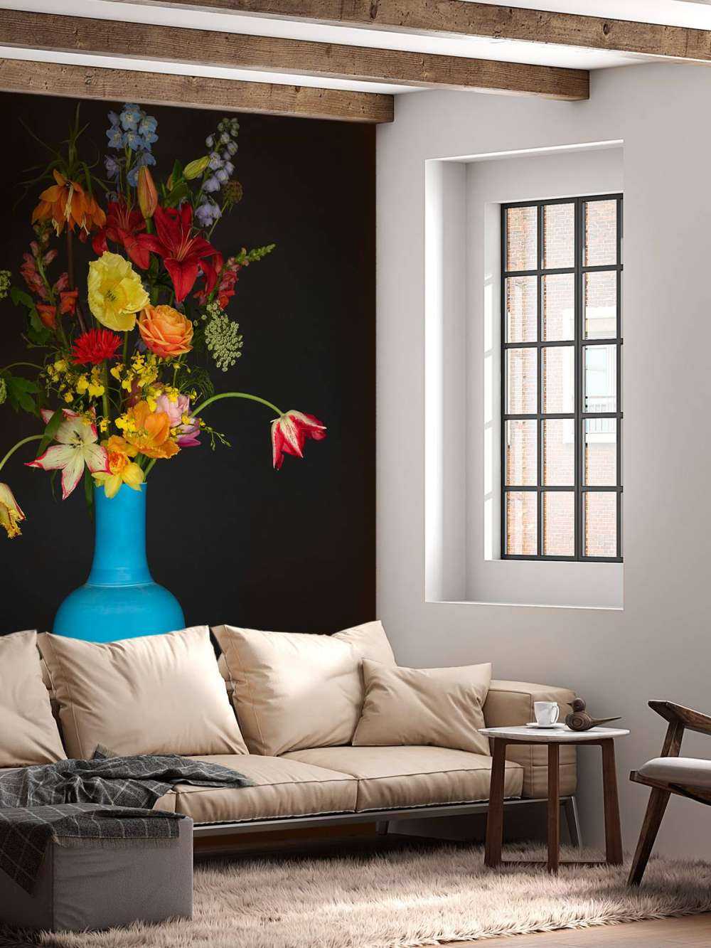 Generous flower bouquet