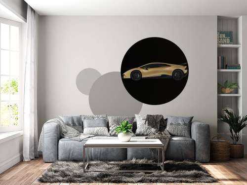 Lamborghini Huracán - Side, black