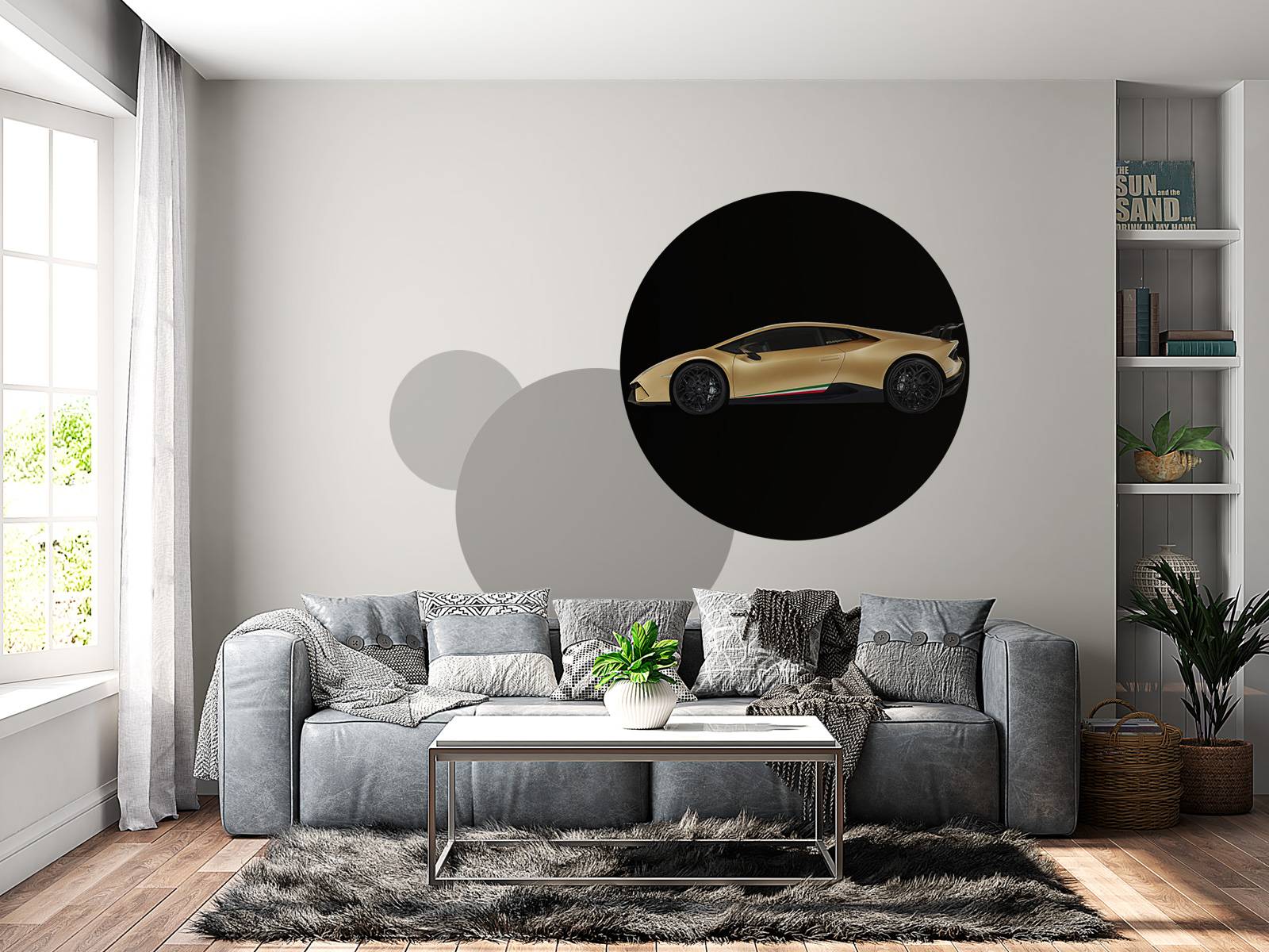 Lamborghini Huracán - Side, black
