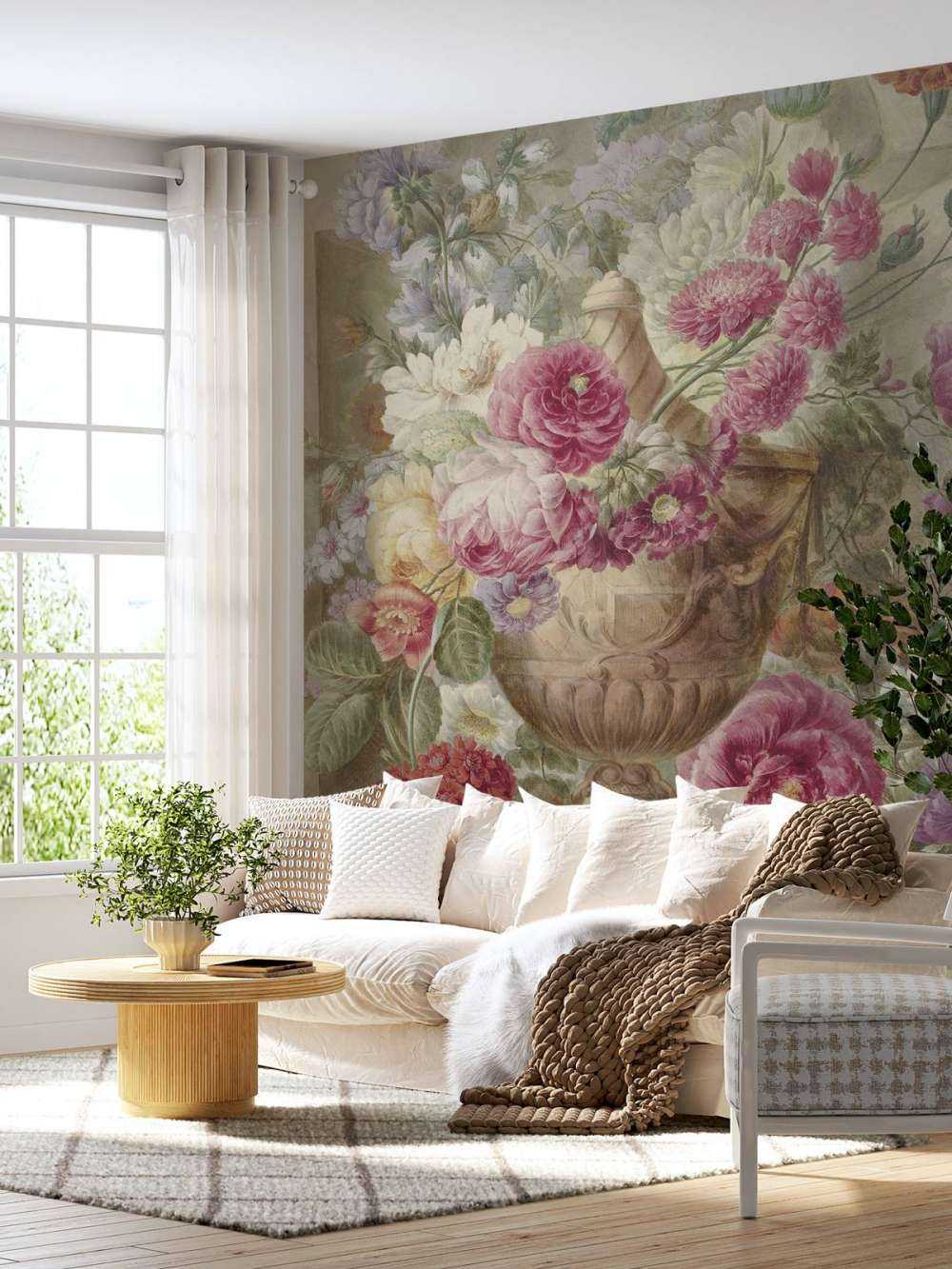 Vase with flowers, Pieter van Loo