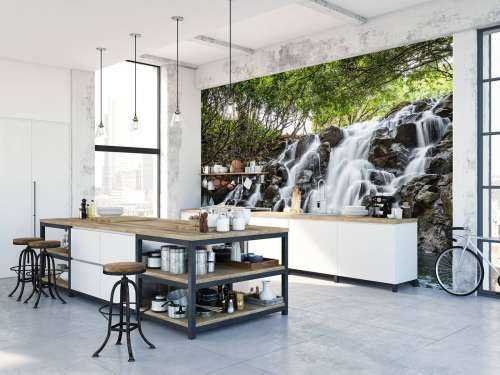 Waterfall in Mauritius