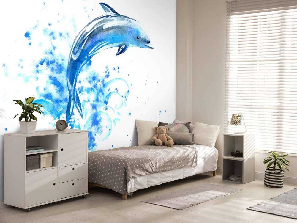 Jumping dolphin