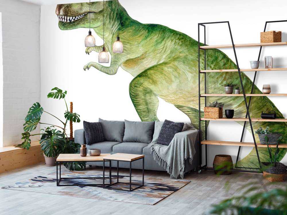 Tyrannosaurus of watercolour